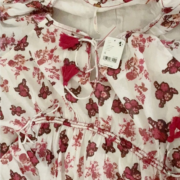 FREE PEOPLE Camella Mini Dress / Ivory Combo NWT - Picture 12 of 12